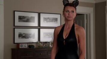 Aly Michalka punishes Rose McIver for being a naughty girl on Izombie