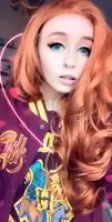 Ahegao with Tongue Pulsating