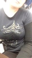 Titty tuesday at my desk! <3