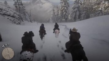 I got off the horse by accident right before a cutscene in red dead