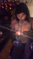 Nobody: Me : smoking topless and recording it