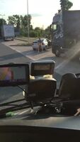 Trucker fucks hooker on german autobahn