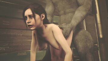Claire Redfield & Mr.X/T-00, unlimited orgasms