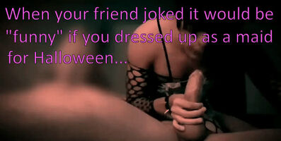 Halloween is the perfect holiday for sissies, don't you think?