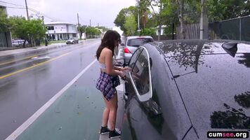 Stranded Teens - Car Thief Road Head Joseline Kelly