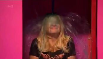 Holly Willoughby gunged on Celebrity Juice