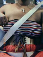 Naughty in the car
