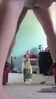 Slut hits the bottle