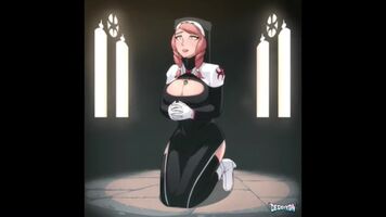 Innocent naive beauty gets taken advantage of by the church x-post r/gameovergirls