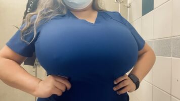 naughty nurse at work