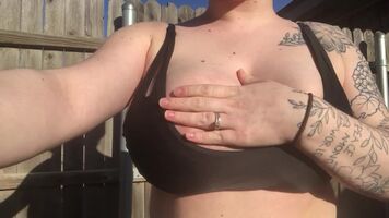 Don’t make fun of my butt I’m 5ft... but my areolas don’t even stay in my swimsuit