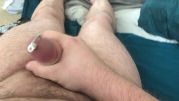 Cumming with a hollow sound!!!