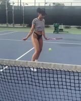 tennis practice