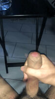 ilking my cock. Lick it up?