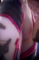 D.Va getting her pussy licked by Mercy