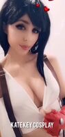 Tifa is no bra club! I hope Cloud will approves it! - by Kate Key