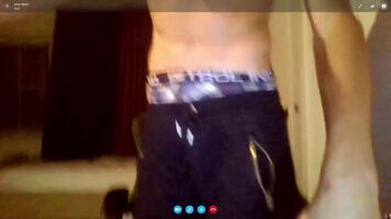 Skype twinks in underwear