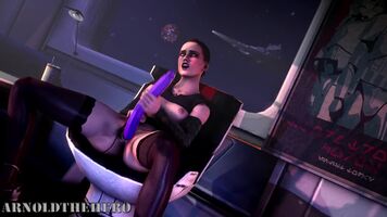 Sith Rey and her Purple Dildo