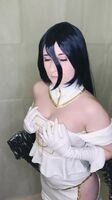 razouhime as Albedo from Overlord - boobies! ✨