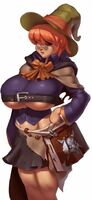 Busty witch from Almastriga game