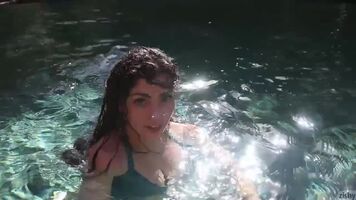 10,000 Subscribers! Here's Gillian Barnes In A Pool