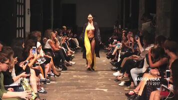 Alejandra Guilmant Topless At A Runway From