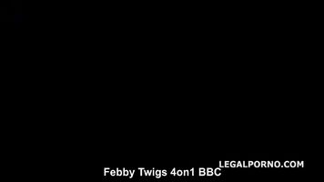 Febby Twigs 4on1 BBC GIF by yespornplease