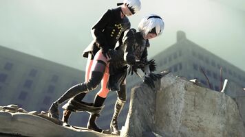 9S fucking 2B standing doggy style by Cake of Cakes