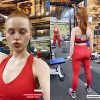 Madelaine Petsch Today's Workout
