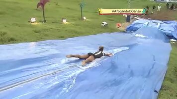 Check Out Ozzy Man's Review Of This Brazilian Waterslide Competition Tv Show )