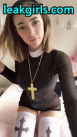 Sexy nun shows her hot body Watch her videos now
