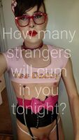 How many strangers will cum in you tonight?