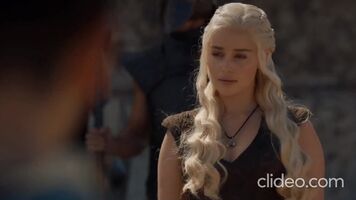 The only thing Daenerys was a 