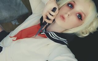 my attempt at a toga cosplay~*