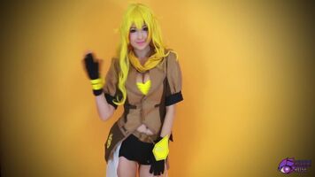 Yang from RWBY is a hungry cumslut