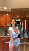 In the kitchen